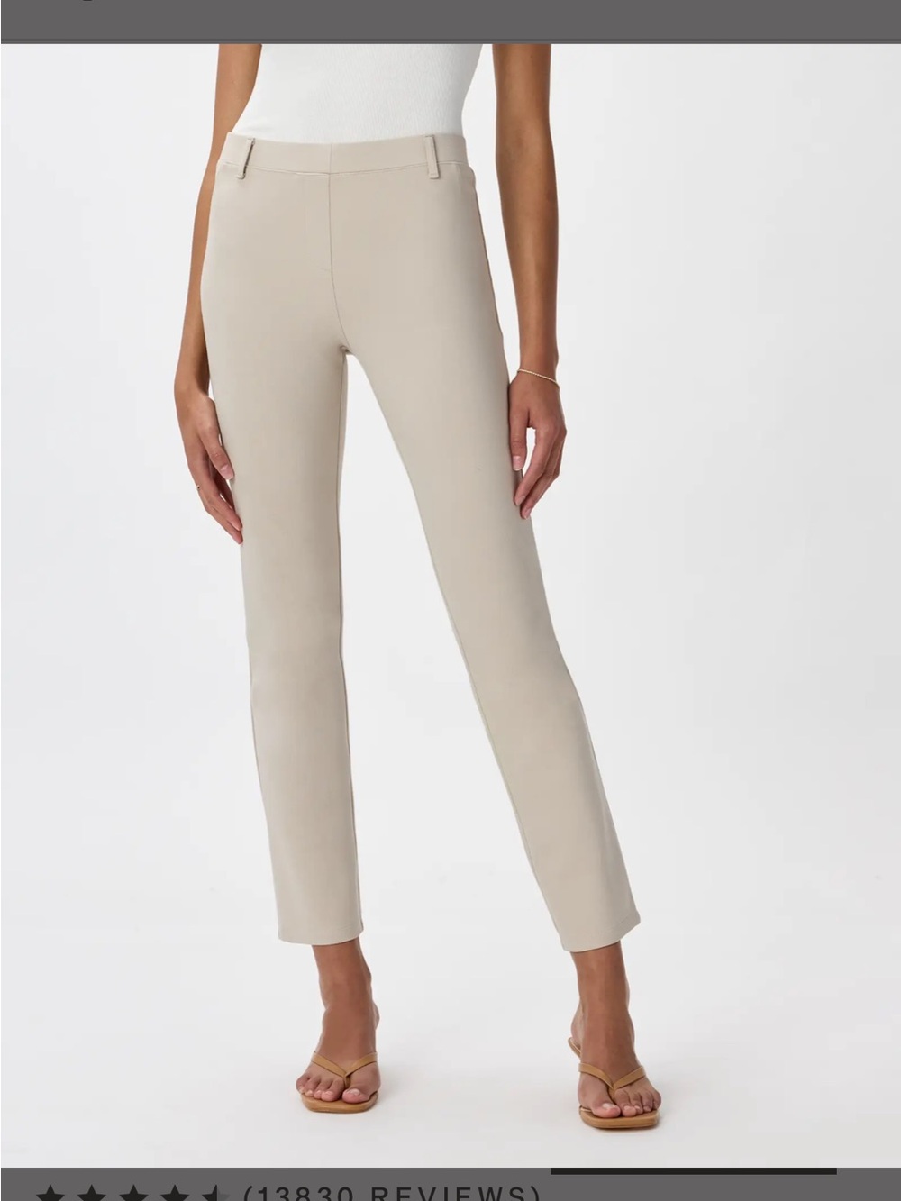 NWT Quince Ultra Stretch Ponte Straight Pants